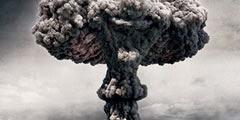 Atomic bomb explosion sound , 2 sounds