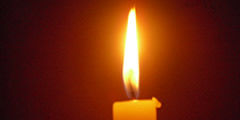 Lighting a candle, crackling, blowing sound 