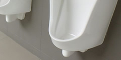 Urinal flushing sound 