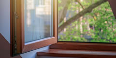 Wooden window open, close sound , 2 sounds